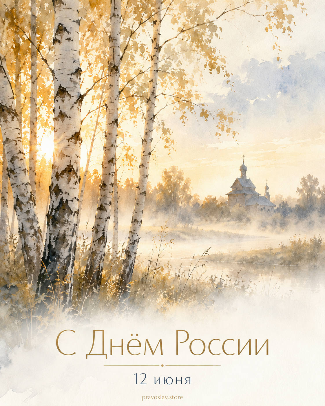 День России открытка 5