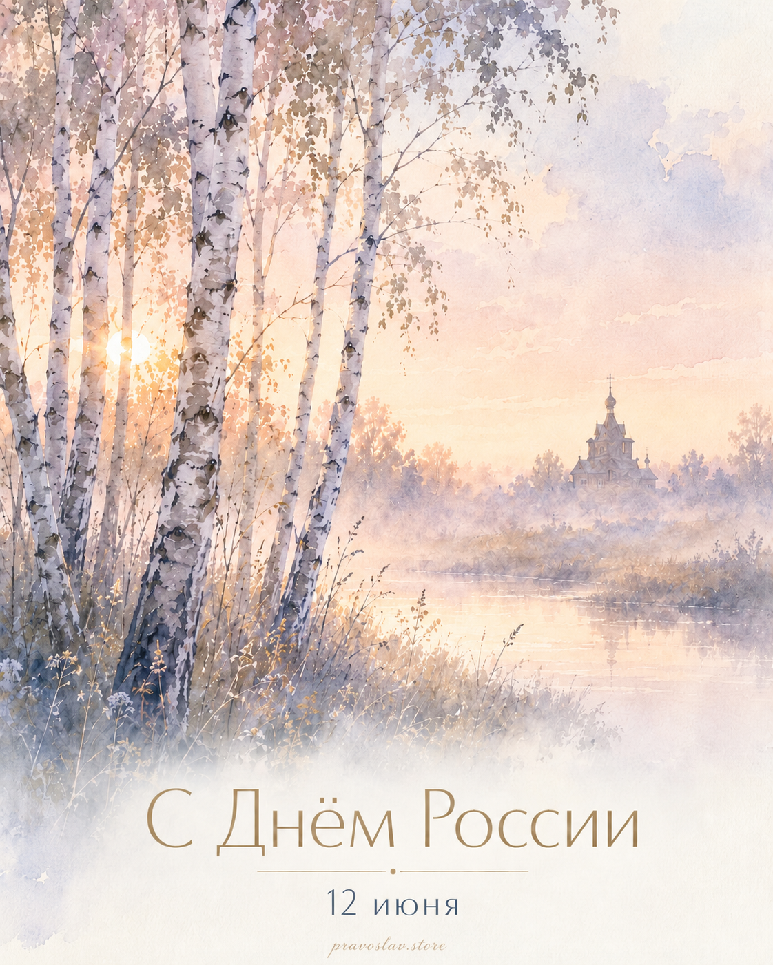 День России открытка 6